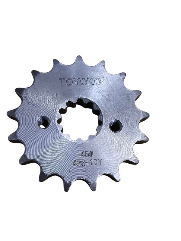 Передняя звездочка 428-17Т ( для 6 ступка двигатель)