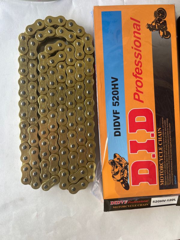 DID Цепь 520Н-118L (желтый)