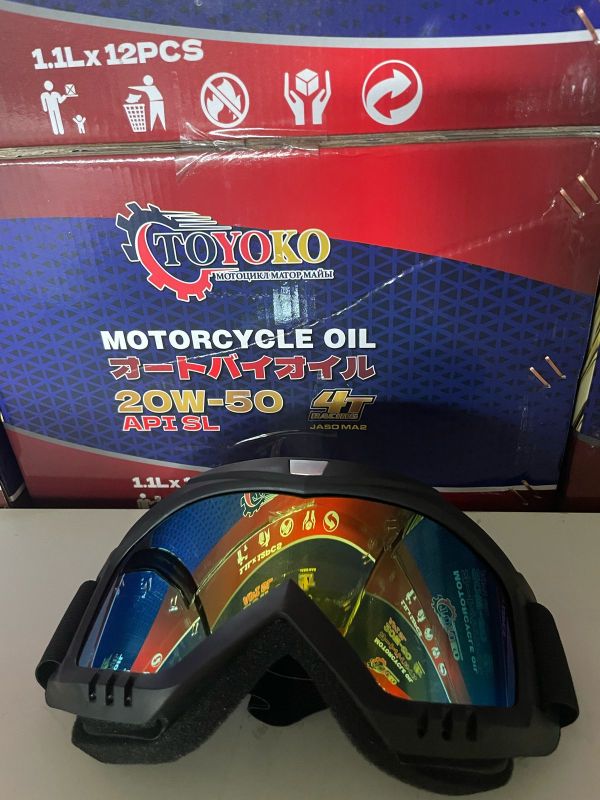 Очки эндуро желто прозрачный