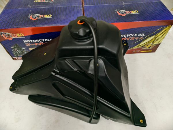 Топливный бак кросс 13литр (черный)