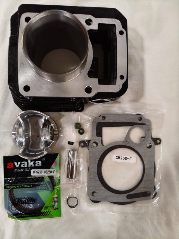 поршневая CB250-F (Чёрный цвет) Диаметр Поршень 72мм